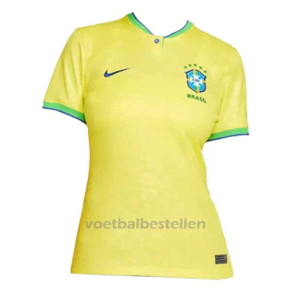 Brazilië Thuisshirt Vrouwen WK 2022