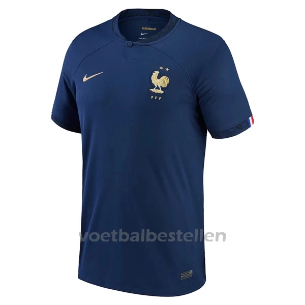 Frankrijk Kylian Mbappé 10 Thuisshirt WK 2022