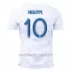 Frankrijk Kylian Mbappé 10 Uitshirt WK 2022