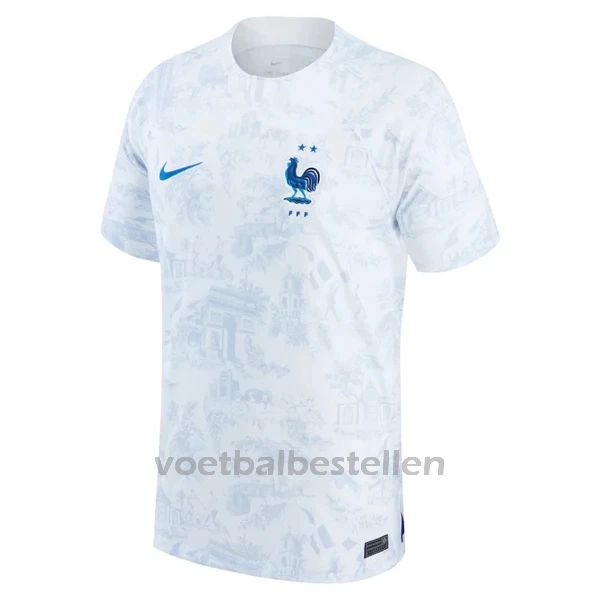 Frankrijk Kylian Mbappé 10 Uitshirt WK 2022