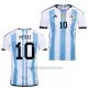 Argentinië 3 Star Lionel Messi 10 Thuisshirt WK 2022