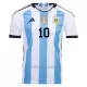 Argentinië 3 Star Lionel Messi 10 Thuisshirt WK 2022