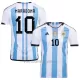 Argentinië 3 Star MARADONA 10 Thuisshirt WK 2022