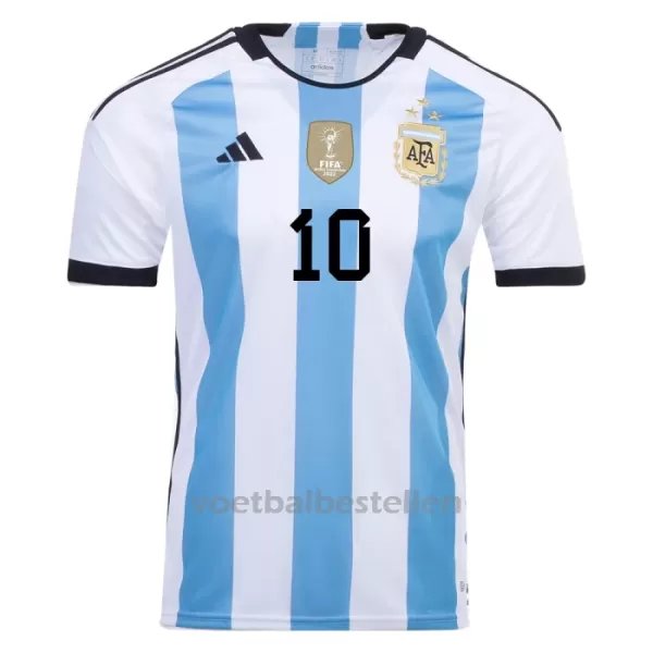 Argentinië 3 Star MARADONA 10 Thuisshirt WK 2022