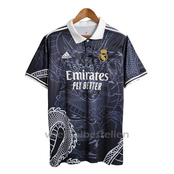 Real Madrid Shirt Dragon 23/24 Zwart Speciaal