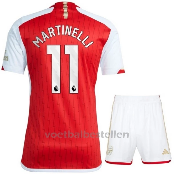 Arsenal Martinelli 11 Thuistenue Kinderen 23/24