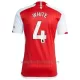 Arsenal White 4 Thuisshirt 23/24