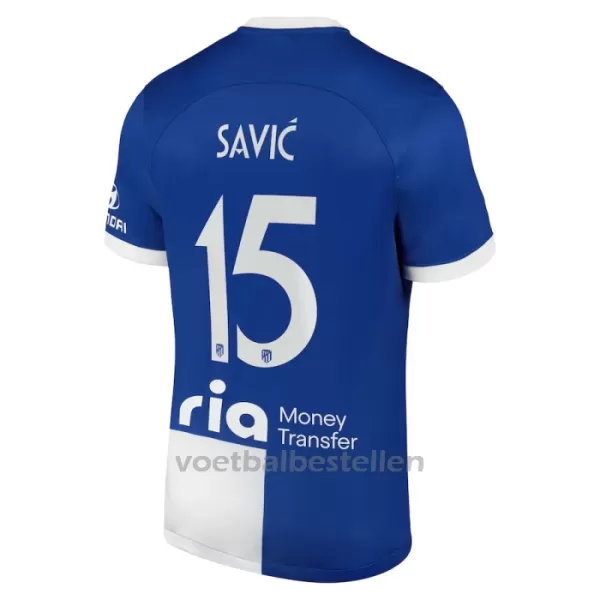 Atlético Madrid Stefan Savic 15 Uitshirt 23/24