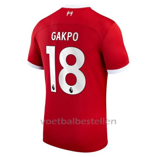 Liverpool Cody Gakpo 18 Thuisshirt 23/24