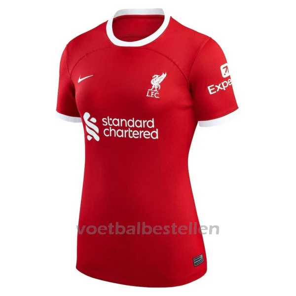 Liverpool Cody Gakpo 18 Thuisshirt Vrouwen 23/24