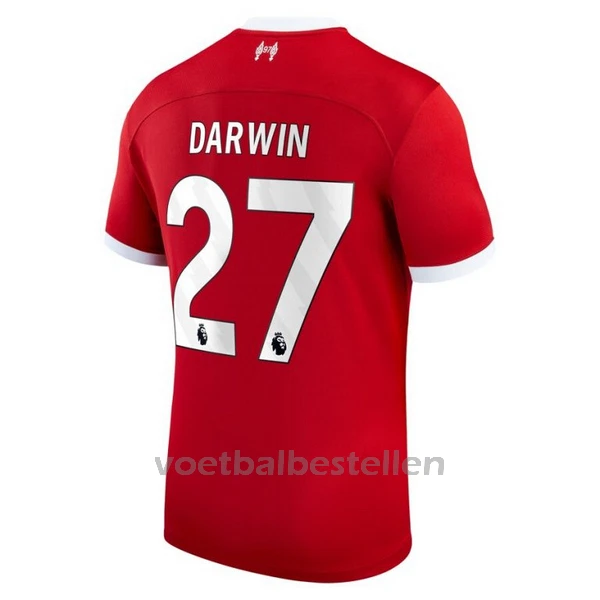 Liverpool Darwin Núñez 27 Thuisshirt 23/24