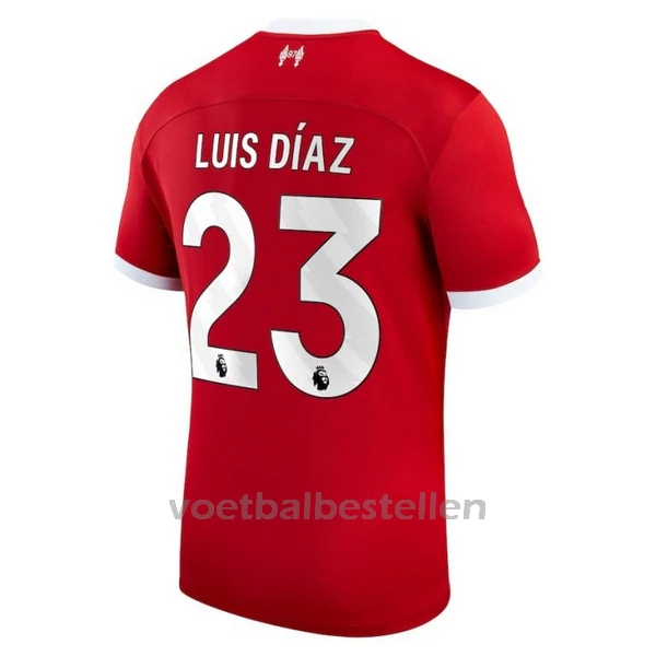 Liverpool Luis Díaz 23 Thuisshirt 23/24