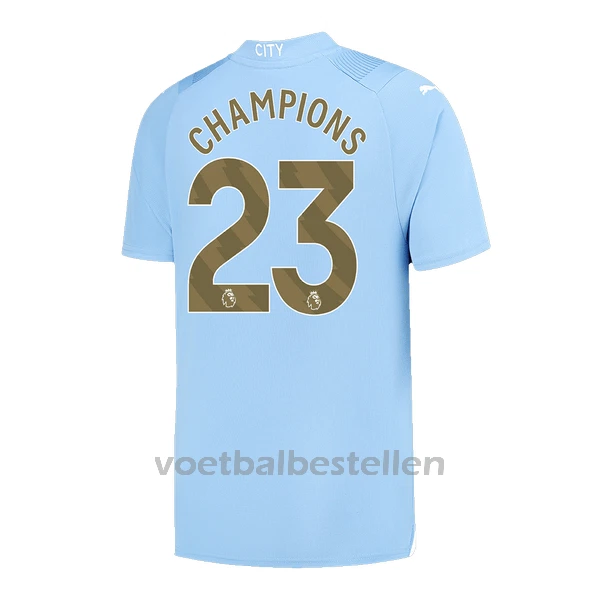 Manchester City Champions 23 Thuisshirt 23/24