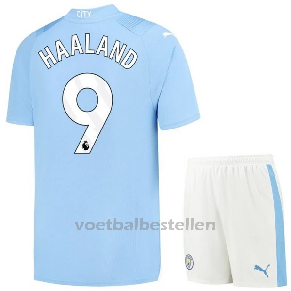 Manchester City Erling Haaland 9 Thuistenue Kinderen 23/24