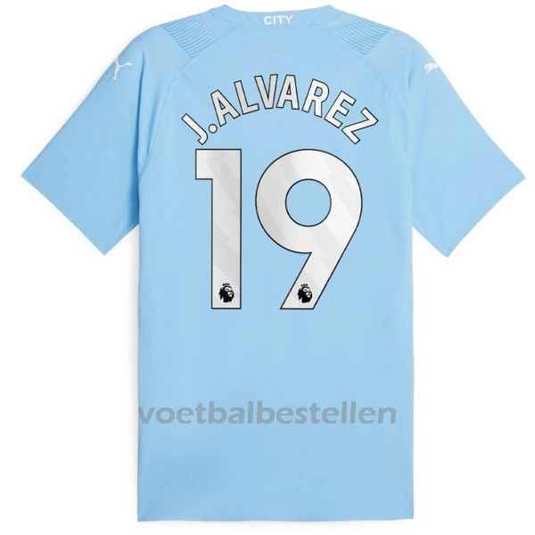 Manchester City Julián Álvarez 19 Thuisshirt 23/24