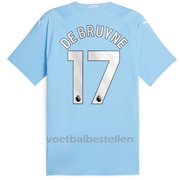 Manchester City Kevin De Bruyne 17 Thuisshirt 23/24