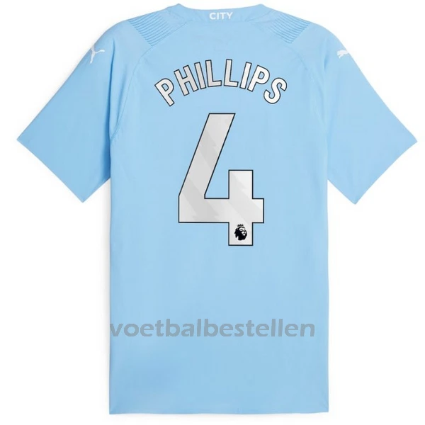 Manchester City Phillips 4 Thuisshirt 23/24