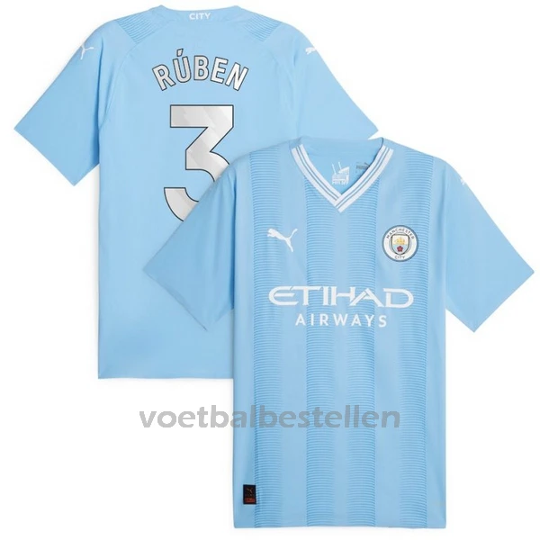 Manchester City Rúben Dias 3 Thuisshirt 23/24