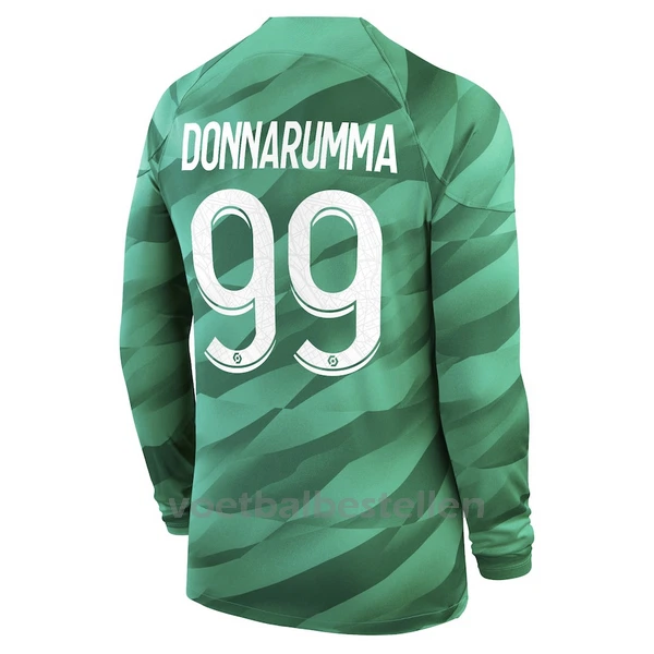 Paris Saint-Germain Gianluigi Donnarumma 99 Doelman Thuisshirt 23/24 Lange Mouwen