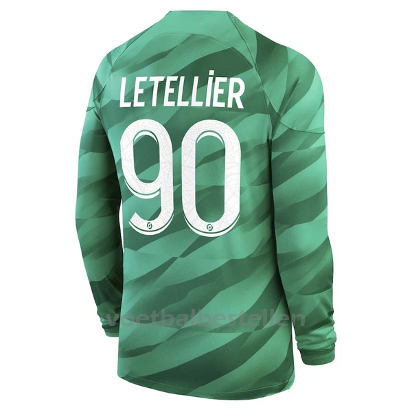 Paris Saint-Germain Letellier 90 Doelman Thuisshirt 23/24 Lange Mouwen