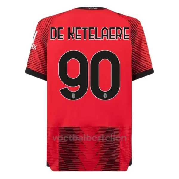 AC Milan De Ketelaere 90 Thuisshirt 23/24