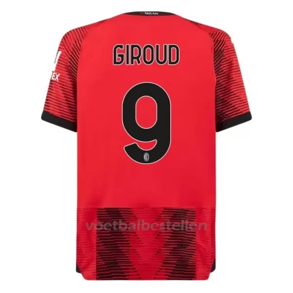 AC Milan Olivier Giroud 9 Thuisshirt 23/24