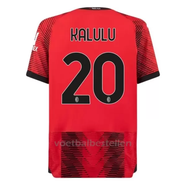 AC Milan Pierre Kalulu 20 Thuisshirt 23/24