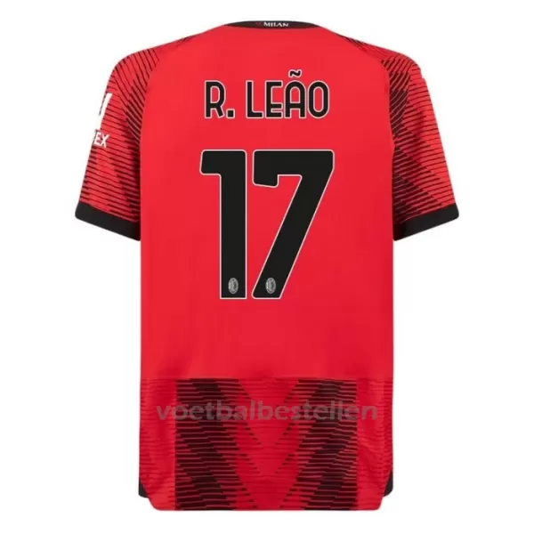 AC Milan Rafael Leão 17 Thuistenue Kinderen 23/24