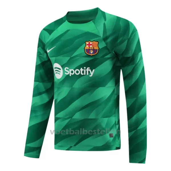 FC Barcelona Doelman Thuisshirt 23/24 Lange Mouwen