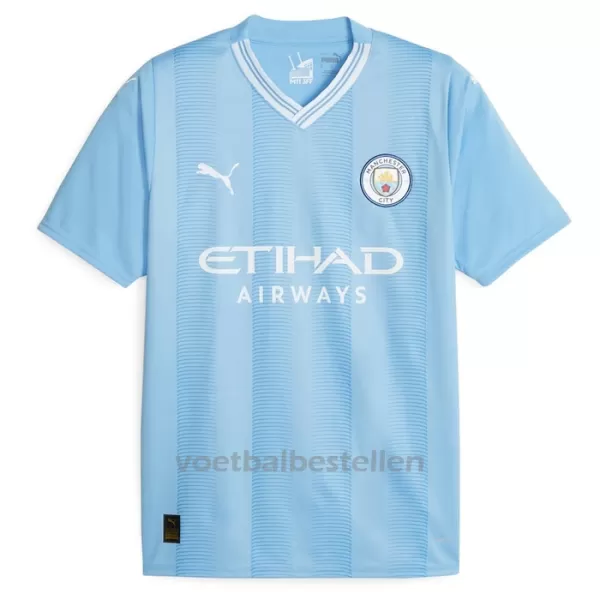 Manchester City Champions of Europe Thuisshirt 23/24