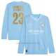 Manchester City Thuisshirt 23/24 Lange Mouwen