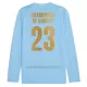 Manchester City Thuisshirt 23/24 Lange Mouwen