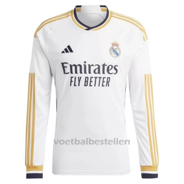 Real Madrid Thuisshirt 23/24 Lange Mouwen