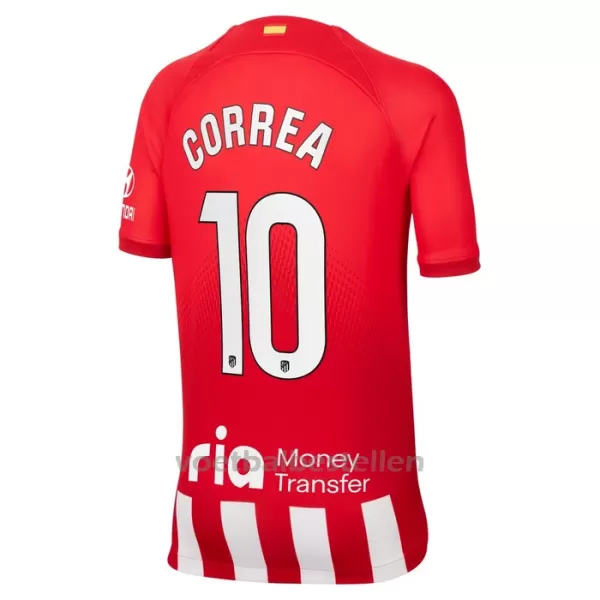 Atlético Madrid Correa 10 Thuistenue Kinderen 23/24