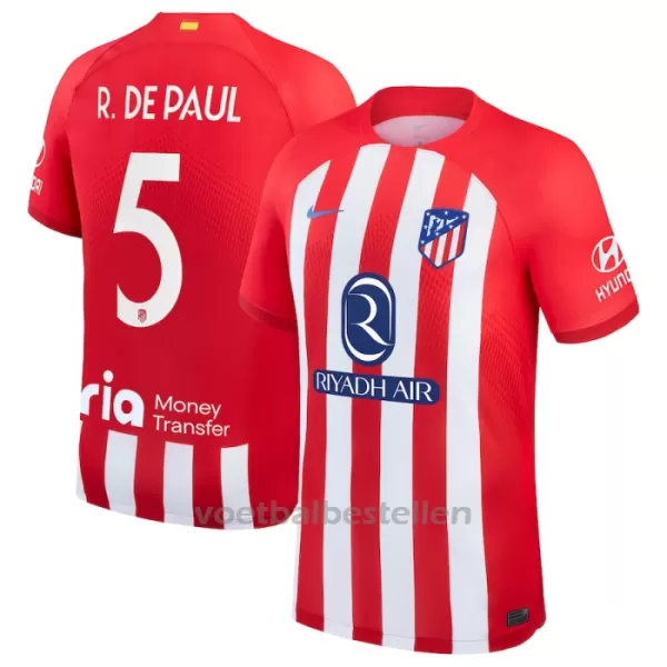 Atlético Madrid Rodrigo de Paul 5 Thuisshirt 23/24