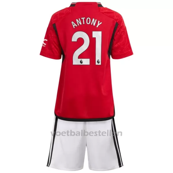 Manchester United Antony Santos 21 Thuistenue Kinderen 23/24