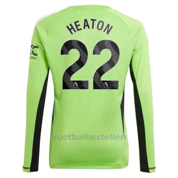 Manchester United Heaton 22 Doelman Thuisshirt 23/24 Lange Mouwen