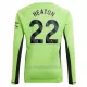 Manchester United Heaton 22 Doelman Thuisshirt 23/24 Lange Mouwen