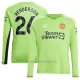 Manchester United Henderson 26 Doelman Thuisshirt 23/24 Lange Mouwen