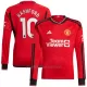 Manchester United Marcus Rashford 10 Thuisshirt 23/24 Lange Mouwen