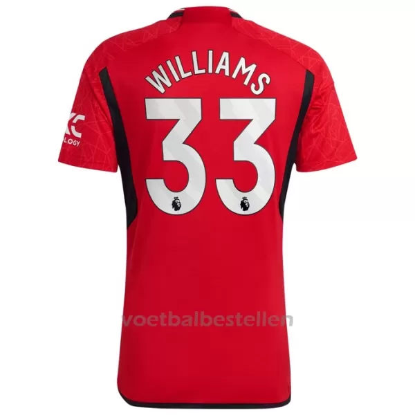 Manchester United Williams 33 Thuisshirt 23/24