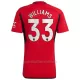 Manchester United Williams 33 Thuisshirt 23/24