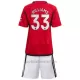 Manchester United Williams 33 Thuistenue Kinderen 23/24