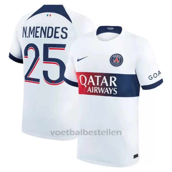 Paris Saint-Germain N.Mendes 25 Uitshirt 23/24