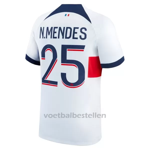 Paris Saint-Germain N.Mendes 25 Uitshirt 23/24