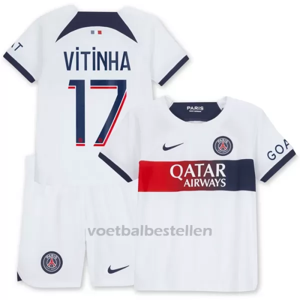 Paris Saint-Germain Vitinha 17 Uittenue Kinderen 23/24