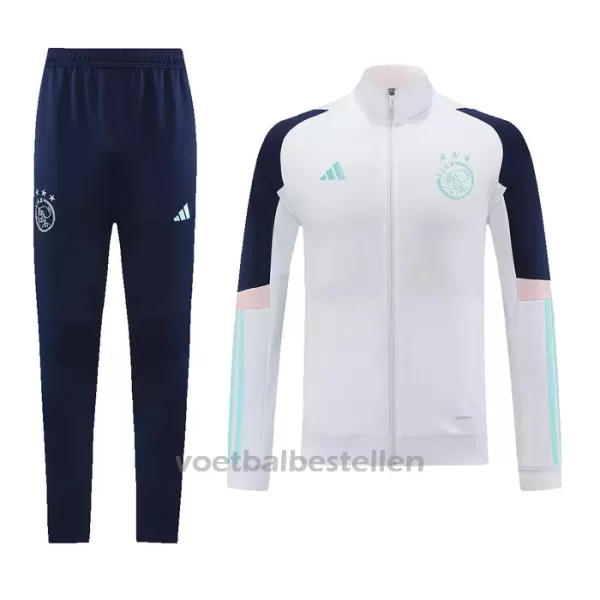 Ajax Amsterdam Trainingsjack Pak 23/24 Wit