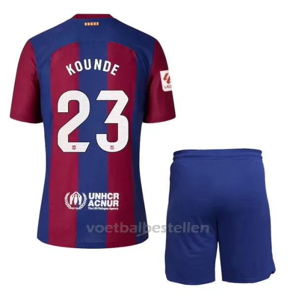 FC Barcelona Kounde 23 Thuistenue Kinderen 23/24