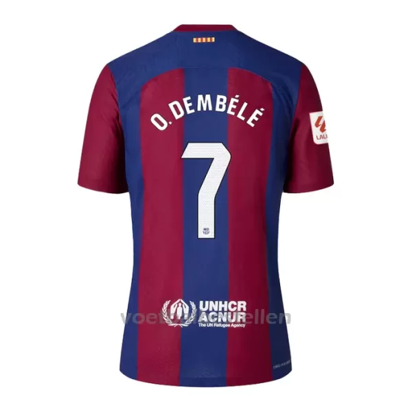 FC Barcelona Ousmane Dembélé 7 Thuisshirt 23/24