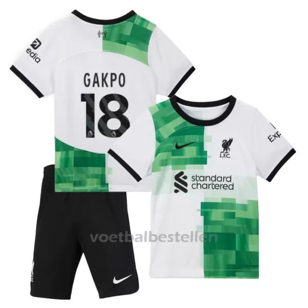 Liverpool Cody Gakpo 18 Uittenue Kinderen 23/24